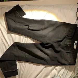 Kids black jeans